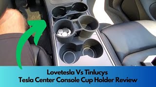 Lovetesla Vs Tinlucys Tesla Center Console Cup Holder Review #thisorthat