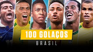100 GOLS INCRÍVEIS DA SELEÇÃO BRASILEIRA
