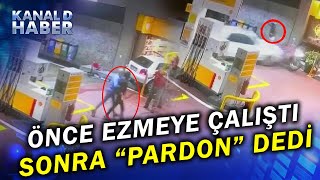 Hasmı Sandığı Motosikletliye Önce Çarpıp Bıçakla Kovaladı, Sonra \