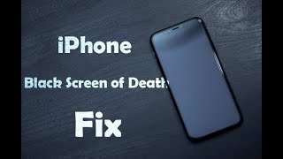How to FIX iPhone Black Screen (without losing data) Fix iPhone Black Screen of Death