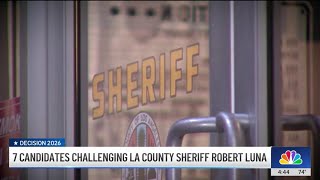 7 candidates challenging LA County Sheriff Robert Luna