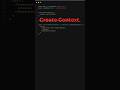 useContext Hook In React Js #reat #usecontext #code #malayalam