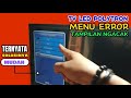 TV LED POLYTRON TAMPILAN MENU ERROR/NGACAK