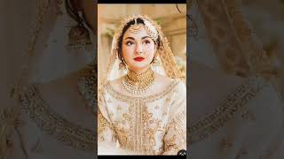 Hania amir all bridal looks from engagement to walima (reception) #haniaamir #bridallook #gorgeous