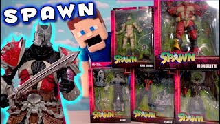 Medieval SPAWN vs. Spiderman Villains?! - McFarlane Toys Figures 2023 Unboxing - Puppet Steve