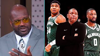 Shaq reacts to the Bucks Hiring Doc Rivers as the New Head Coach | NBA on TNT