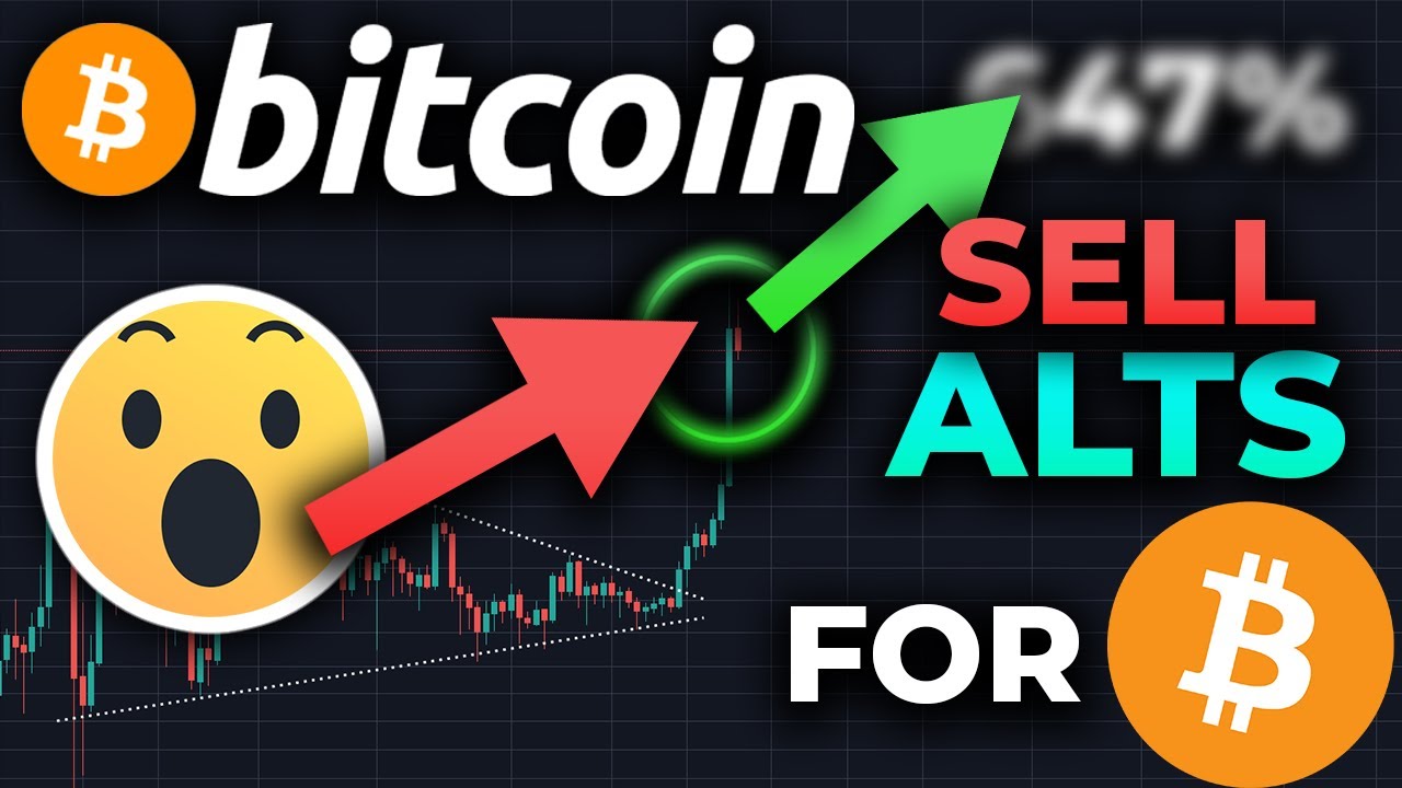 MAJOR ALERT!! SELL Your Altcoins FOR BITCOIN! BTC Could EXPLODE Again ...