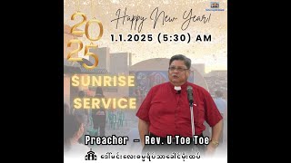 1.1.2025(Wednesday)7:30 PM-U Naw Online Worship At Home