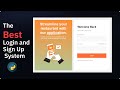 The BEST Authentication System | Secure Login & Signup Built with Python Tkinter