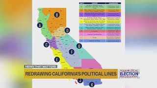 Drafts of California's updated legislative, congressional districts released