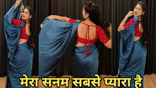 dance video I bollywood dance I मेरा सनम सबसे प्यारा है I 90s song I  hindi song I  by kameshwari