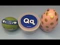 Disney Zootopia Surprise Egg Learn-A-Letter!  Spelling Words that Start with the Letter Q!