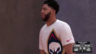 1v1 vs Anthony Davis VERY INTENSE!!!!!!