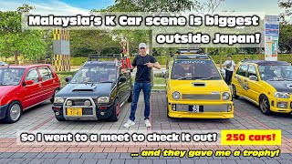 Malaysia's K Car scene is the biggest outside Japan! So I went to a 250 car meet to find out more!