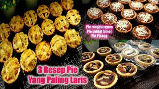 3 INSPIRASI RESEP KUE PIE UNTUK JUALAN DAN ISIAN SNACK BOX #idejualan #idejualankuebasahkekinian