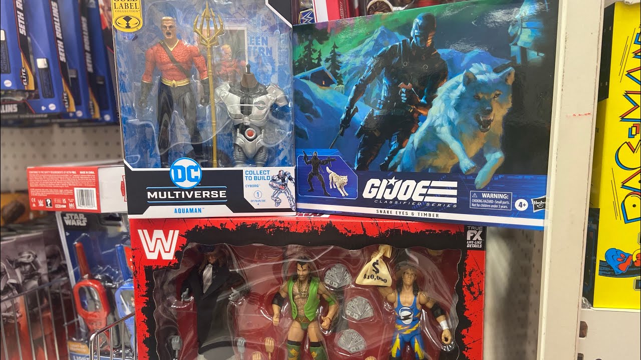 Toy Hunt New Dc Multiverse Wwe G I Joe And Marvel Legends Youtube