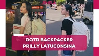 OOTD Prilly Latuconsina Backpackeran ke Kamboja-Thailand Didampingi Omar Esteghlal