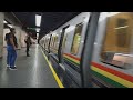 metro de caracas línea 2 tren alstom serie 3 en la estación la yaguara dirección el silencio