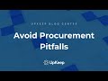 7 Common Procurement Pitfalls in Maintenance & Facility Management | UpKeep Series