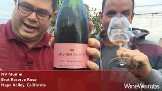 NV Mumm Brut Reserve Rose Napa Valley California Sparkling Pink Wine