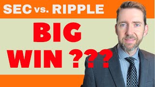 Attorney Jeremy Hogan Talks BIG WIN for Ripple in the SEC v. Ripple / XRP Lawsuit at Hearing Today.