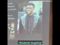 Wakanda School Report, The Teacher Apparently Hasn't Seen Black Panther LOL! [Credit DZastr22]