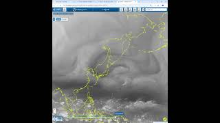 気象庁｜気象衛星ひまわり   01月25日から26日明け方にかけての水蒸気画像