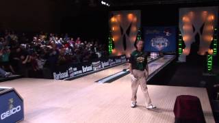 Pete Weber converts the difficult 2-8-10 split