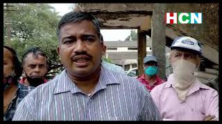 Locals gather at panchayat in Thivim over Garbage issues