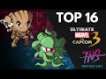 TNS UMVC3 Tournament #95 TOP 16 (Shuma Gorath, Rocket Racoon,  Magneto, Dante)