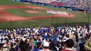 成立学園高校野球部、歓喜の瞬間！