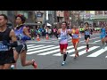 【東京マラソン2018】浅草橋～蔵前付近25～30km【tokyo marathon 2018】near the asakusa bashi 2018 02 25 hd