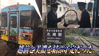 【越前と美濃を結ぶ予定だった】長良川鉄道越美南線に乗ってきた