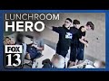 Caught on camera: Utah teen saves choking friend with Heimlich maneuver during school lunch