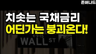 미국주식 미 10년물 4.78% 돌파, 시장은 고금리를 못 버티고 곧 붕괴 나올겁니다. ( 금투자 ETF TQQQ SOXL 나스닥 테슬라 부동산 IMF 2030대 청년남성 )