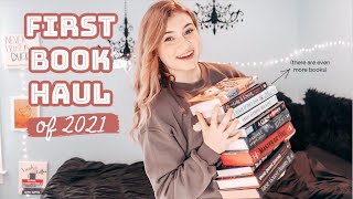 2021 BOOK HAUL  | my largest book haul ever!