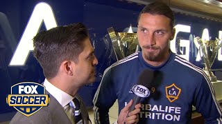 Zlatan Ibrahimovic on personal & team goals with the LA Galaxy for the 2019 MLS season | FOX SOCCER
