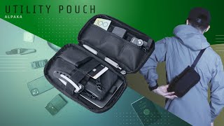 ALPAKA UTILITY POUCH / Minimal Tool Organizer + Sling Bag - BPG_172