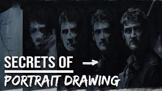 How to IMPROVE THE LIKENESS IN YOUR PORTRAITS - Charcoal Drawing Tutorial