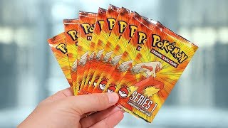 Opening 10 Pokemon Pop Series 1 Booster Packs (2005)