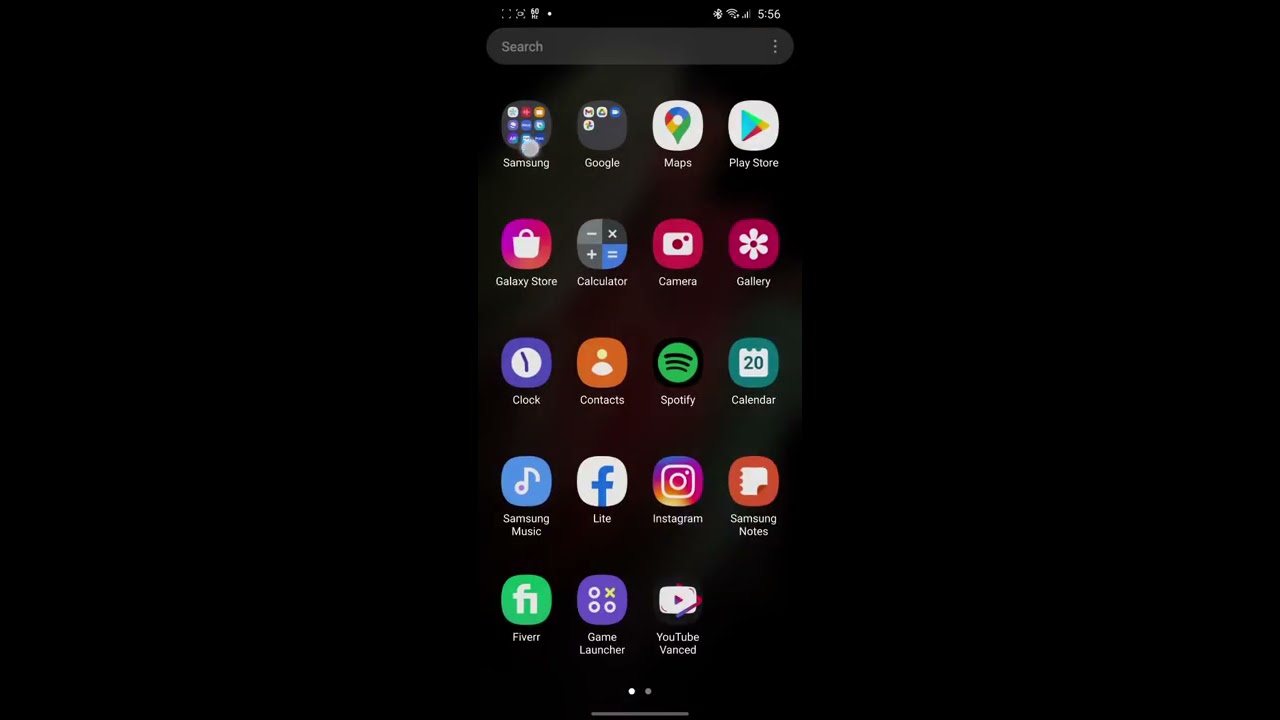 One UI 4.0 custom icons on default launcher – Theme Park – Android12