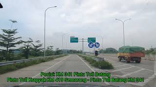 Semarang - Pekalongan | lewat jalan Toll | 07 Januari 2022