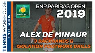 Get QUICKER on the court with ASICS' Alex de Minaur \u0026 his favorite Tennis Footwork Drills