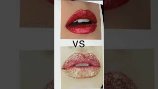 #red glitter vs yellow glitter 🥰.          #youtubeshorts #video