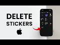 How To Delete Stickers On iPhone?