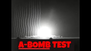ATOMIC BOMB TEST IN NEVADA w/ JC PENNEY MANNEQUINS 34512