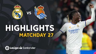 Resumen de Real Madrid vs Real Sociedad (4-1)