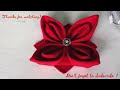 poinsettia christmas 🎄 napkin folding osang talaro