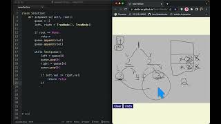 Leetcode 101 Symmetric Binary Tree Python The Iterative Approach Explained