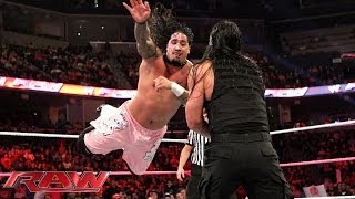 The Usos vs. The Shield: Raw, Oct. 21, 2013